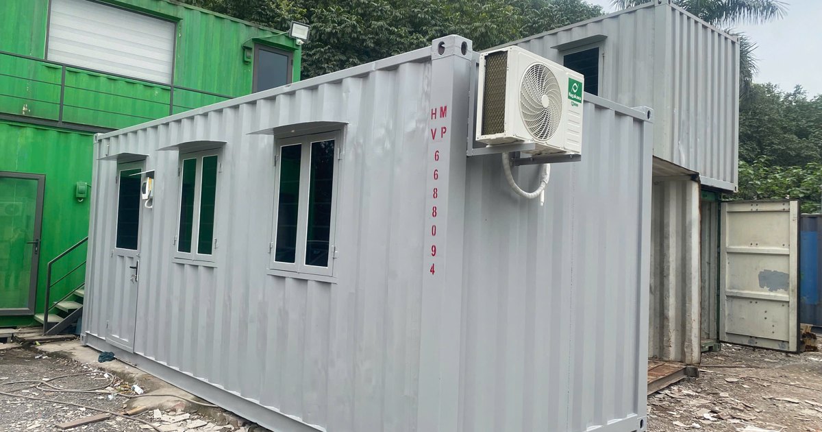 Cho Thuê Container Văn Phòng 20 Feet, 40 Feet Tại Hà Nội